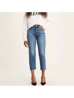 Levi’s Wedgie Straight Fit Denim Jeans Size 25 Jive Sound Vintage Inspired